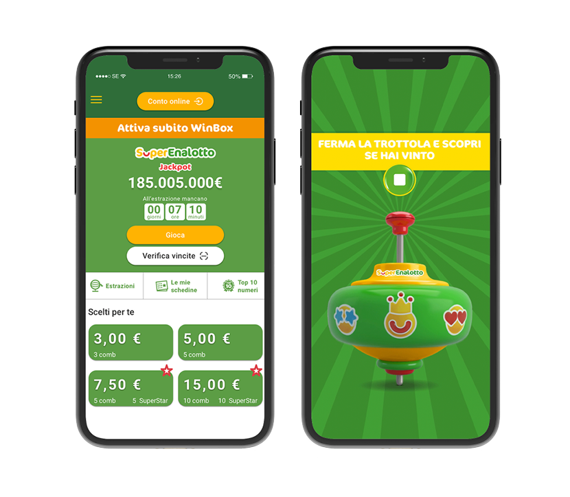 SuperEnalotto and SuperEnalotto WinBox: