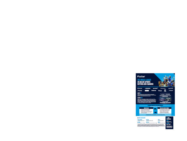 Download Flutter's Corporate Factsheet
