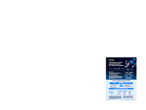 Download Flutter's Corporate Factsheet