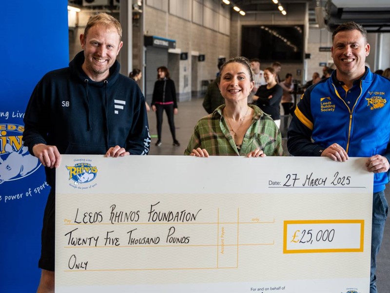 Flutter's partnership with Leeds Rhinos foundation saves vital community programs